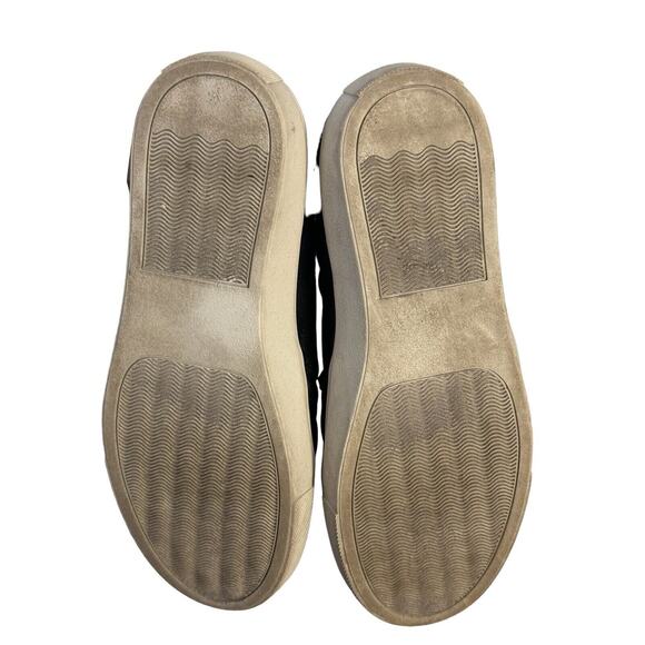 Steve Madden Black Quilted Sneakers Size 7 Slip On Fabric Shoes ECNTRCQT - Picture 6 of 10